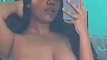 Desi GF Latest Teasing Nude Infront of Mirror with Full Face Sucking