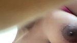 Boyfriend jerking her dick on videocall