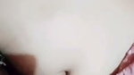 Girlfriend fingering hard on video call
