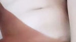 Girlfriend fingering hard on video call