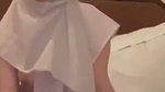 Indian Muslim girl riding hard in hotel room