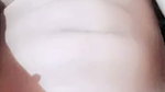 Sexy wow girl fingering  try to suck her own boob