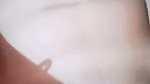 Sexy wow girl fingering  try to suck her own boob