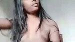 Sweet sexy girl show her boob