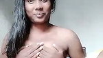 Sweet sexy girl show her boob
