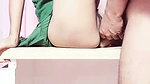 Girlfriend fuckk hard on table