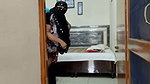 Naughty Muslim aunty fuck hard with devar when husband was at home