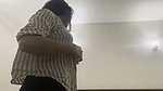 Sexy couple after sex wearing cloth