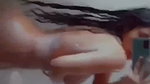 Sexy hot girl taking shower  give Blowjob