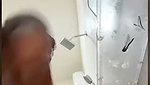 hornysofiya bathing with face