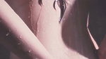 Beautiful hot sexy girl taking shower  showing her ass