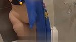 Mature aunty with big ass wearing dress