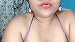 Sexy aunty showing her huge boobs dancing  Masturbating on live