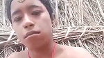 Village girl showing her beauty