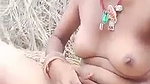 Village girl showing her beauty