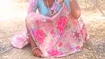 Village lady pissing outside  showing