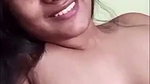 Big tits gf Showing her nude in video call