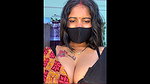 V HOT SWETI  Oil Massage On Boobs