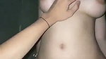 Delhi call girl rides on her client dick