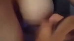 Nepali girl suck her boob to bf