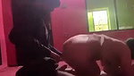 Sexy couple fuck hard in Doggy