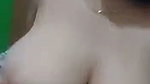 Sexy hot bhabhi suck his own boobs  Fingering