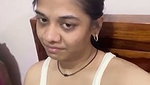 Cute wife making tits video for husband
