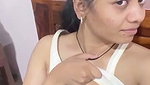 Cute wife making tits video for husband