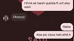 Horny couple masturbating on videocall