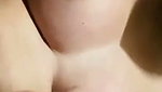 Horny girl showing her tits and ass