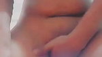 Slutty bitch showing her sexy ass and fingering