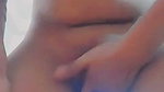 Slutty bitch showing her sexy ass and fingering
