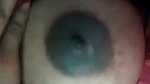 Aunty show her big boobs  pink pussy
