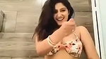 Beautiful hot girlfriend showing her boobs