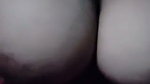 Girlfriend playing with her boobs in vc