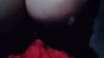 Girlfriend showing her big ass