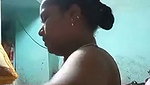 Aunty Changing dress