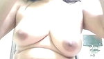 Sexy bhabhi pressing her boobs  showing