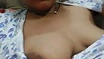 Sexy hot aunty showing her pink pussy  boob
