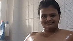 Beautiful bhabhi taking bath  showing