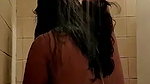 Aunty taking bath