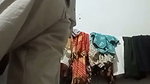 Aunty showing her nipple