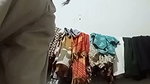 Aunty showing her nipple