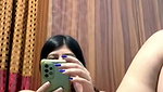 Bengali beautiful aunty showing her hot figure on vc