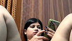 Bengali beautiful aunty showing her hot figure on vc