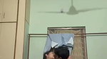 Boyfriend pressing gf boob