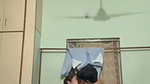 Boyfriend pressing gf boob