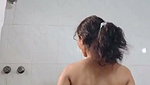 Hot beautiful girl undress  showing her pink pussy