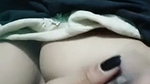 Hot girl pressing her own boobs  showing pussy