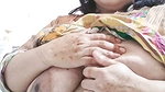 Sexy lady show her big huge boobs